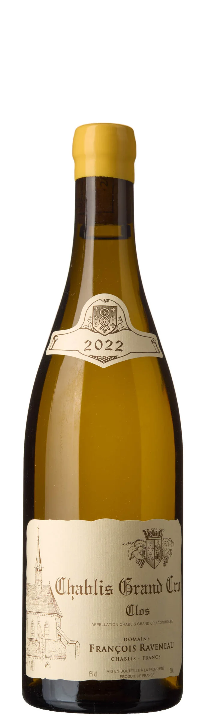 1 x Chablis Grand Cru Clos 2022, Francois Raveneau — 1 x Chablis Grand Cru Clos 2022, Francois Raveneau — Vin/Vin — Blomqvist