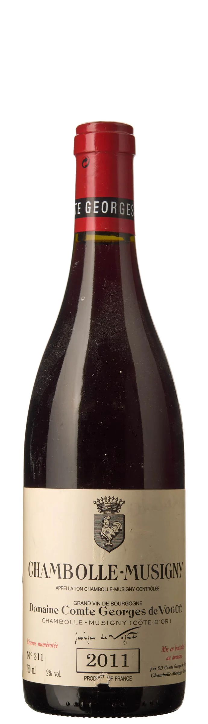 1 x Chambolle-Musigny 2011, Comte Georges de Vogüé — 1 x Chambolle-Musigny 2011, Comte Georges de Vogüé — Vin/Vin — Blomqvist