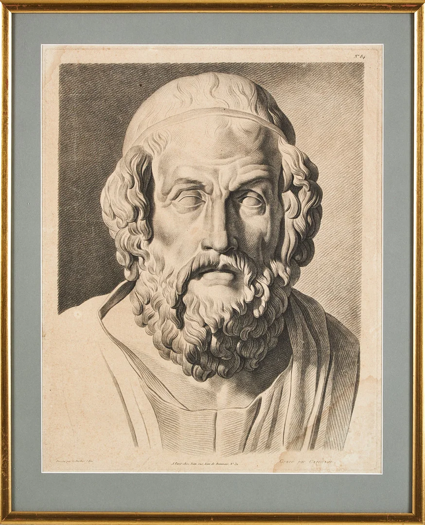 GRAVYR, Homeros, Cazenave. — Engravings & Prints — Stockholms Auktionsverk Magasin 5