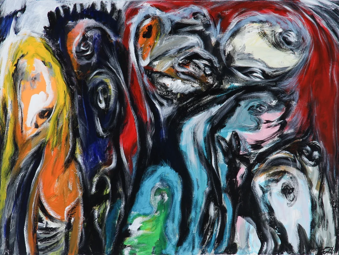Per Eli. Composition — Paintings and sculptures/Modern pictorial arts — Lauritz