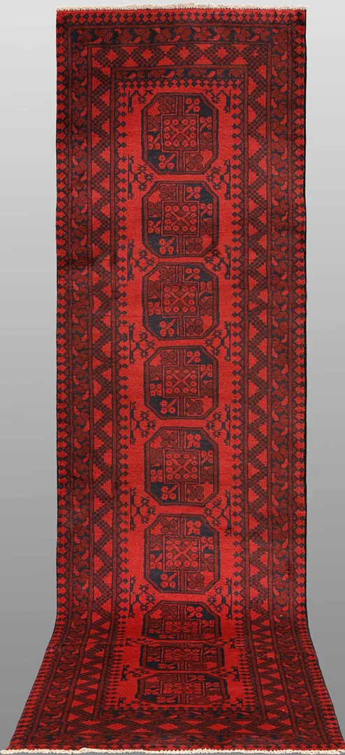 ORIENTMATTA. Afghan gallerimodell, 291 x 75 cm. — Carpets — Gomér & Andersson Norrköping