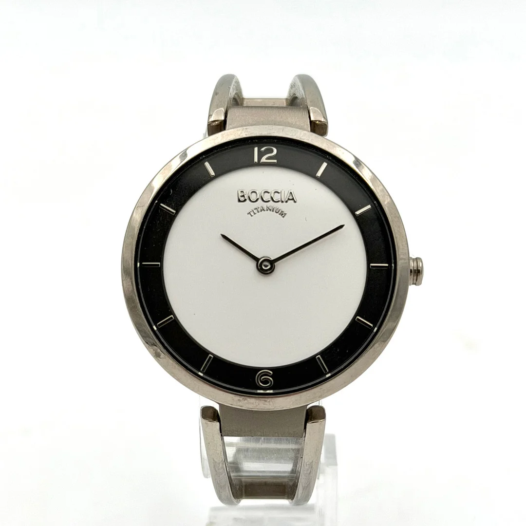 BOCCIA TITANIUM, armbandsur, quartz, titan. — Wristwatches — Skandia Auktion