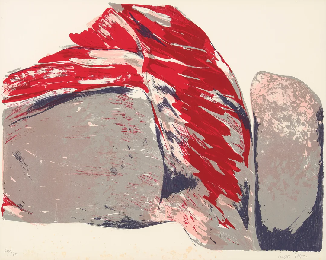 Sitter, Inger — "Uten tittel" slutten av 1970-tallet — Kunst/Grafikk — Blomqvist