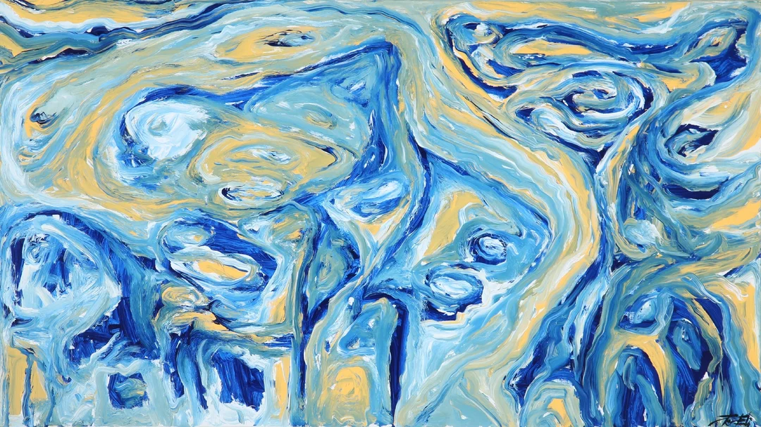 Per Eli. Composition — Paintings and sculptures/Modern pictorial arts — Lauritz