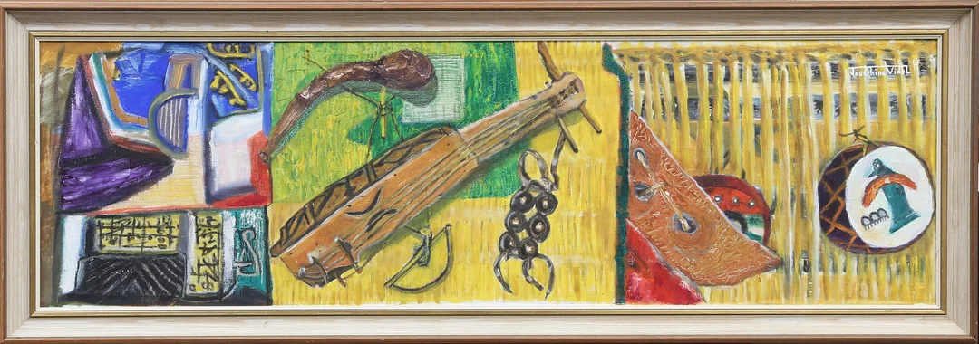 JOSEPHINE VIDEL. OLJA, på duk, signerad. — Paintings — Kalmar Auktionsverk