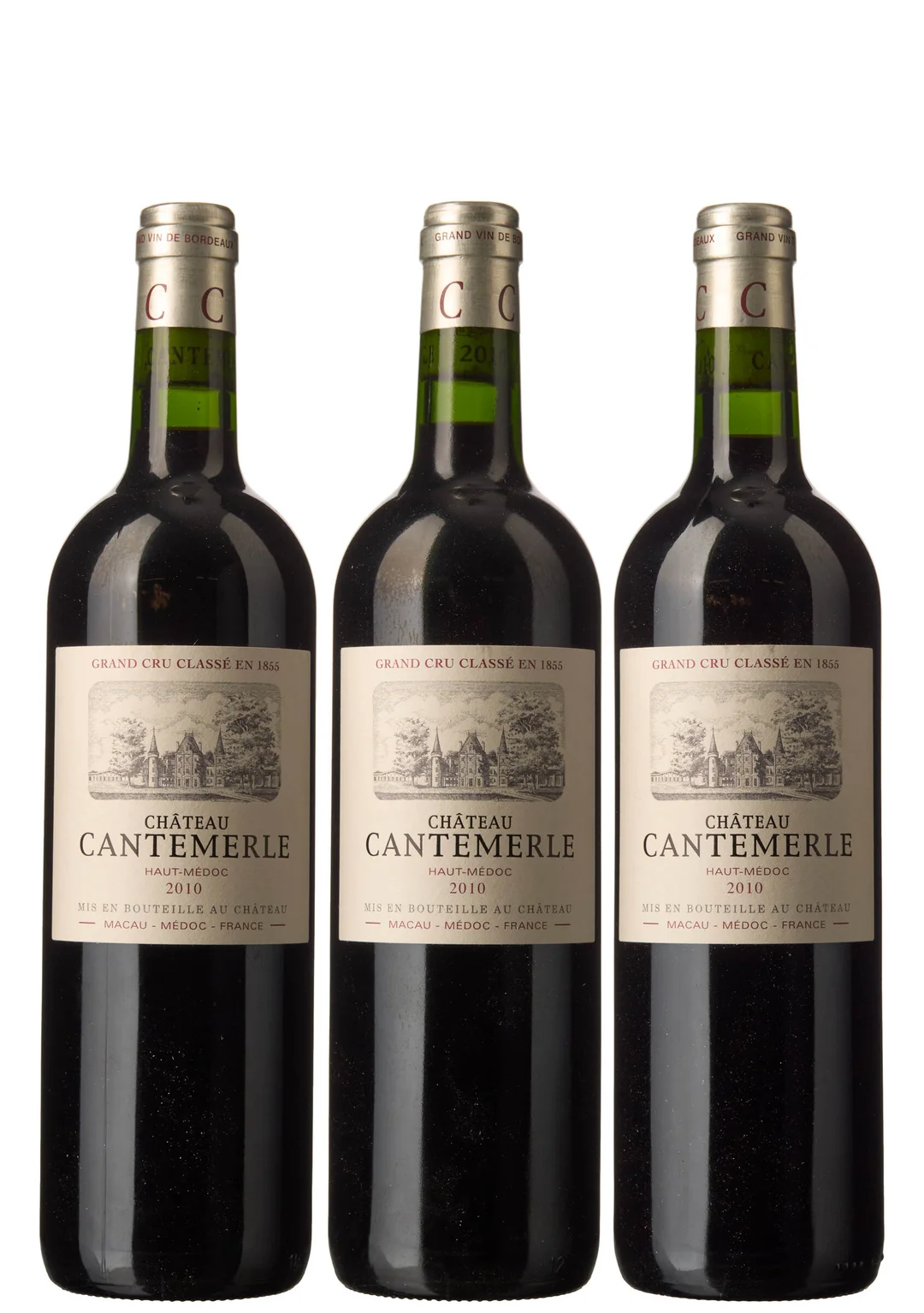 3 x Chateau Cantemerle 2010 — 3 x Chateau Cantemerle 2010 — Vin/Vin — Blomqvist