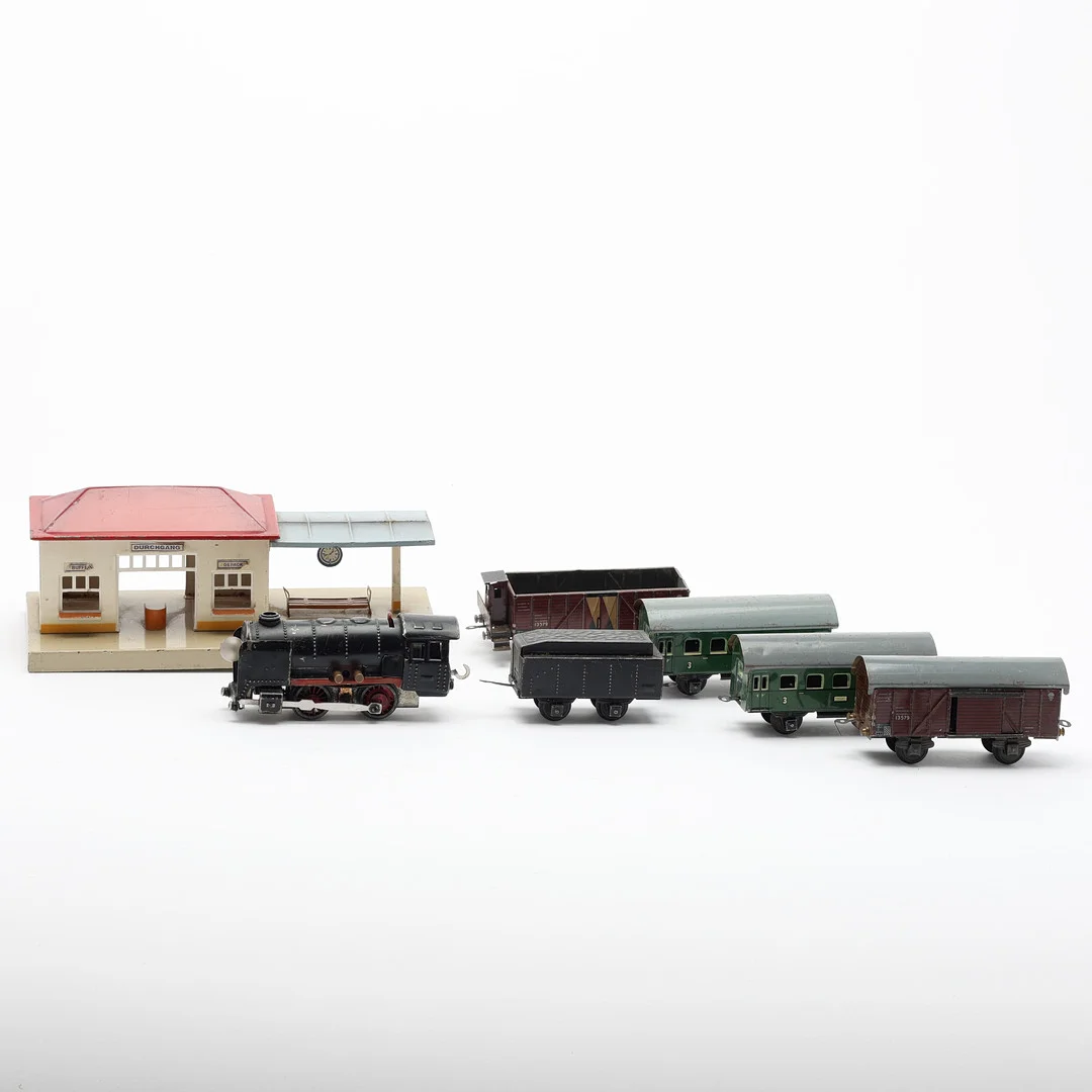MODELLTÅG/JÄRNVÄG, Tyskland, 1900-tal. Bl.a Karl Bub och Kibri. — Model railways — Uppsala Auktionskammare