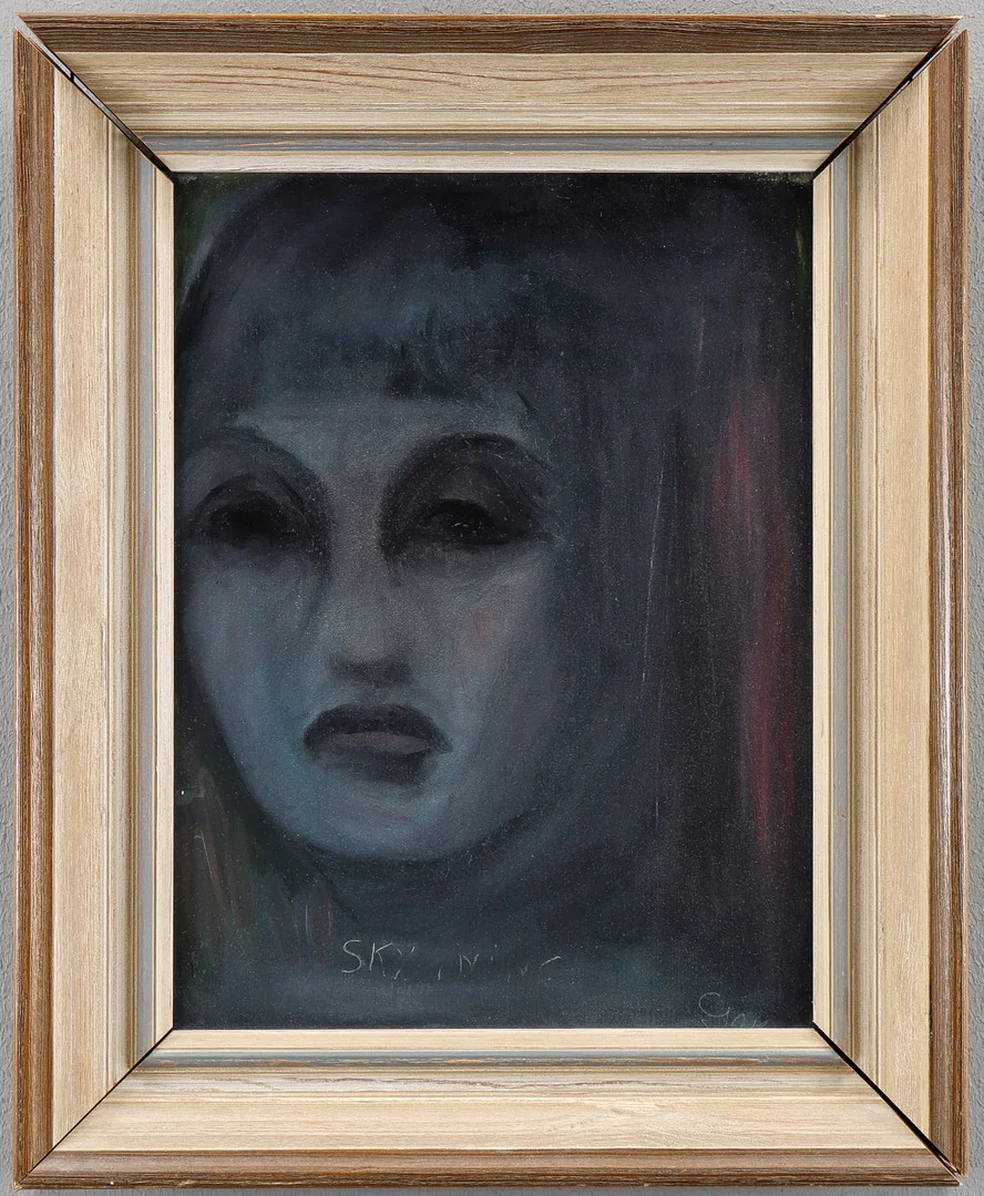 OIDENTIFIERAD KONSTNÄR olja på pannå, signerad. — Paintings — Karlstad Hammarö Auktionsverk