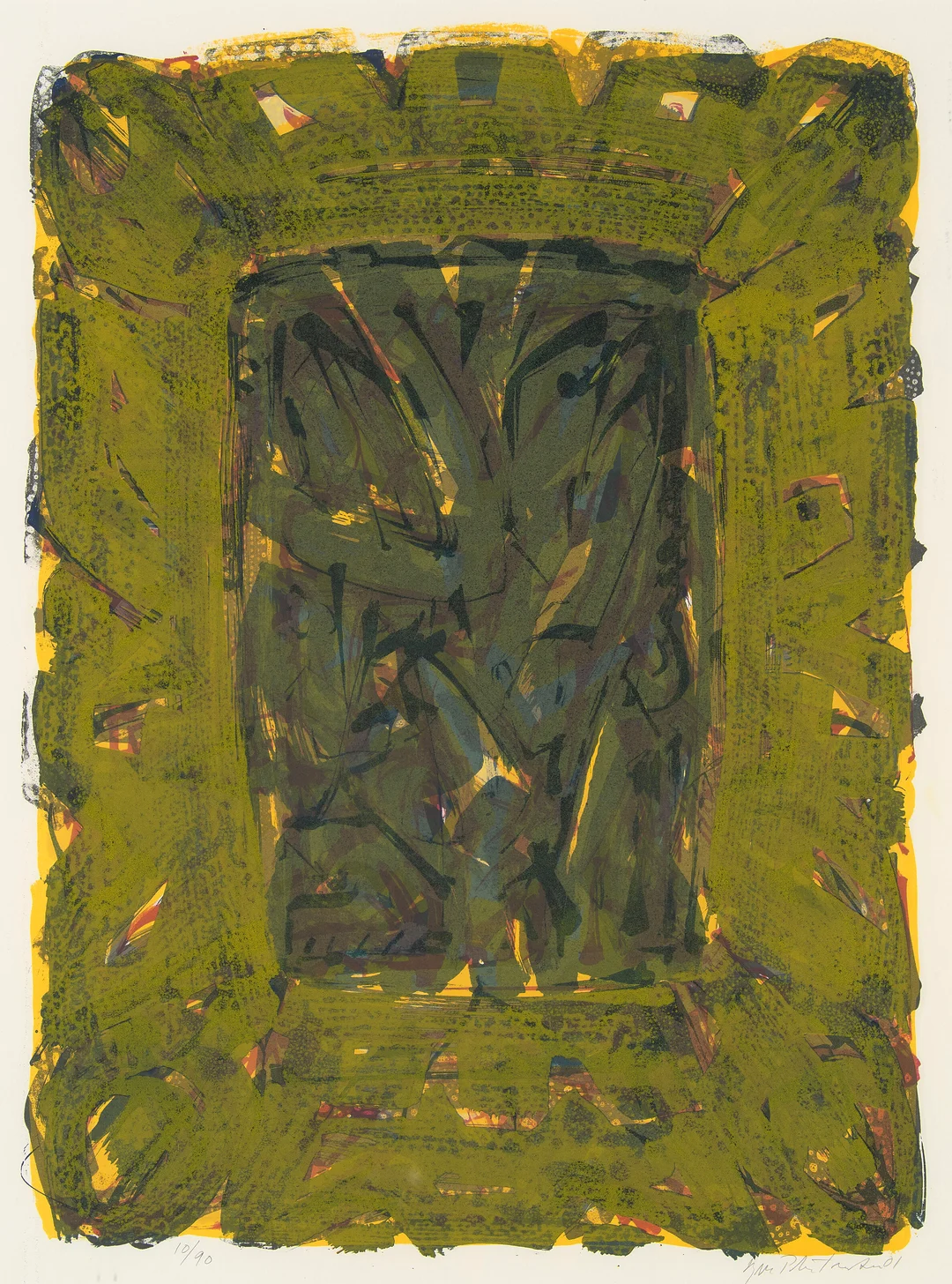 Pahr-Iversen, Kjell — Ikon, 2001 — Kunst/Grafikk — Blomqvist