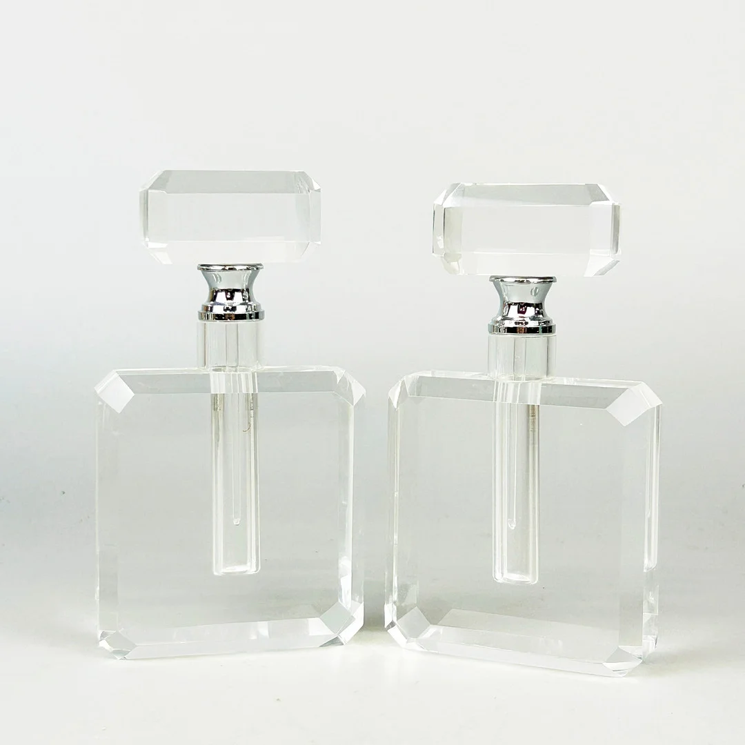 CRYSTAL GLASS PERFUME BOTTLES. — Other — Chalkwell Auctions