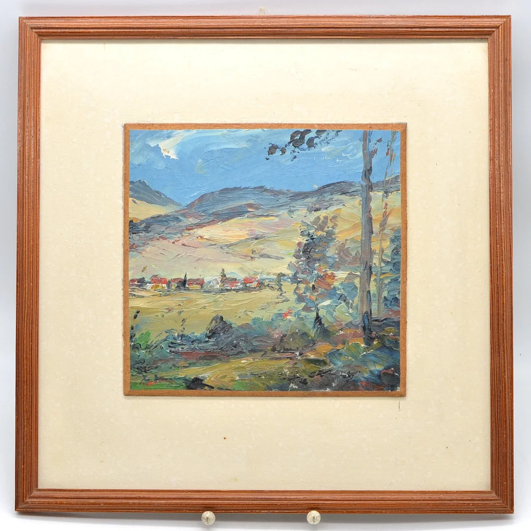 IMPRESSIONISTISCHES GEMÄLDE, PFÄLZER LANDSCHAFTSMOTIV, UNBEKANNTER KÜNSTLER, SIGNIERT, FRÜHES 20. JAHRHUNDERT. — Paintings — Kunst- und Auktionshaus Kleinhenz