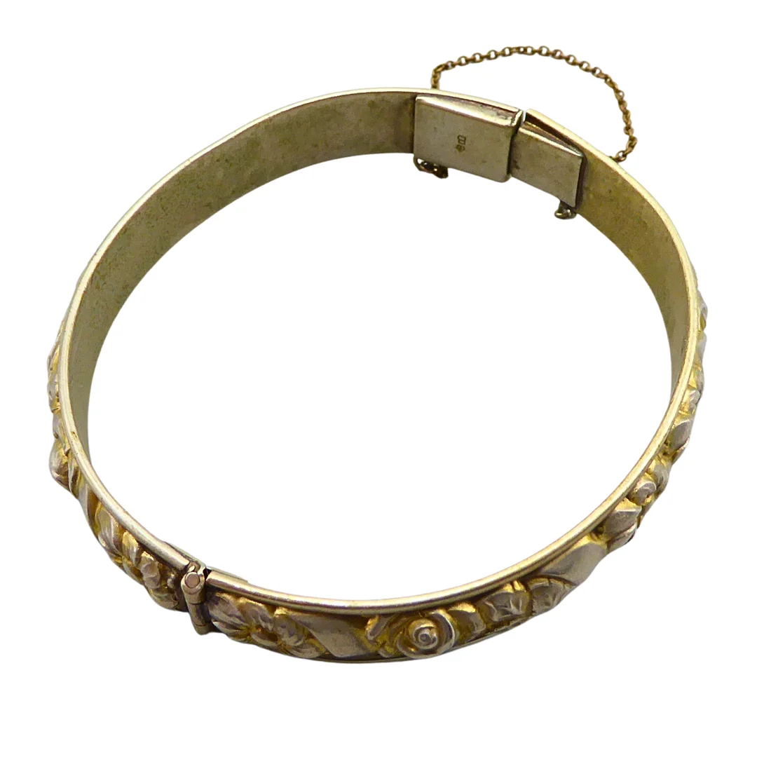 DAMEN ARMREIF MIT KLICKVERSCHLUSS. — Bracelets — Auktionshaus Stuber's Hammerschlag