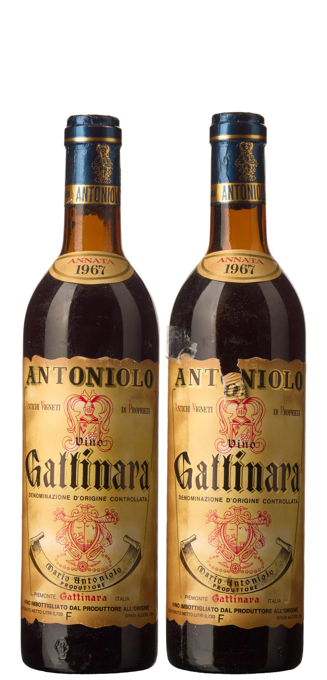 2 x Gattinara 1967, Mario Antoniolo — 2 x Gattinara 1967, Mario Antoniolo — Vin/Vin — Blomqvist