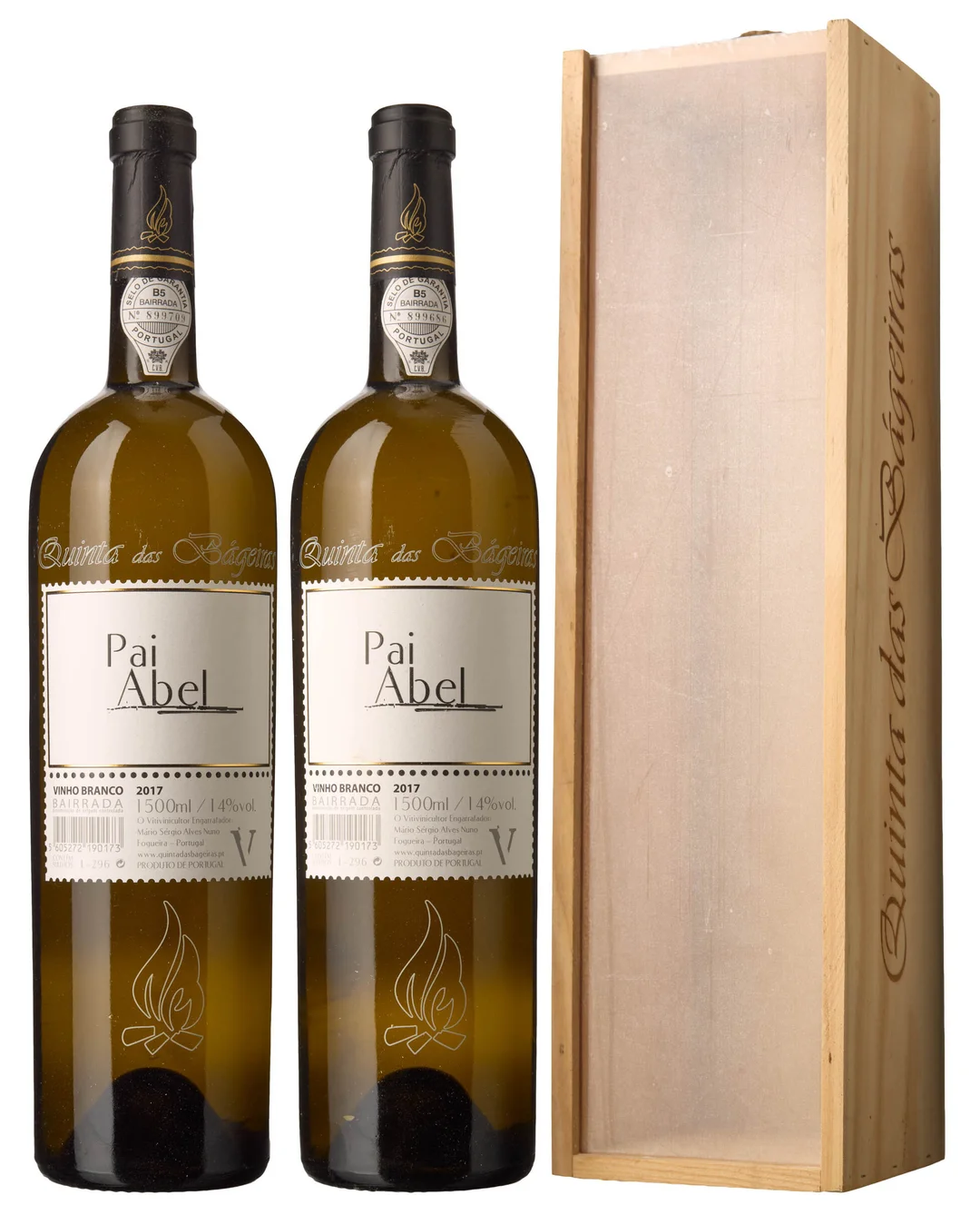 1 x MAG Bairrada Branco Pai Abel 2017, Quinta das Bageiras (OWC) — 1 x MAG Bairrada Branco Pai Abel 2017, Quinta das Bageiras (OWC) — Vin/Vin — Blomqvist