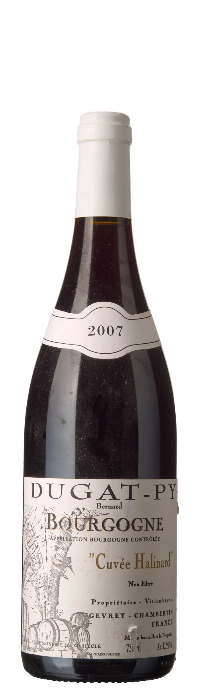 1 x Bourgogne Cuvee Halinard 2007, Bernard Dugat-Py — 1 x Bourgogne Cuvee Halinard 2007, Bernard Dugat-Py — Vin/Vin — Blomqvist