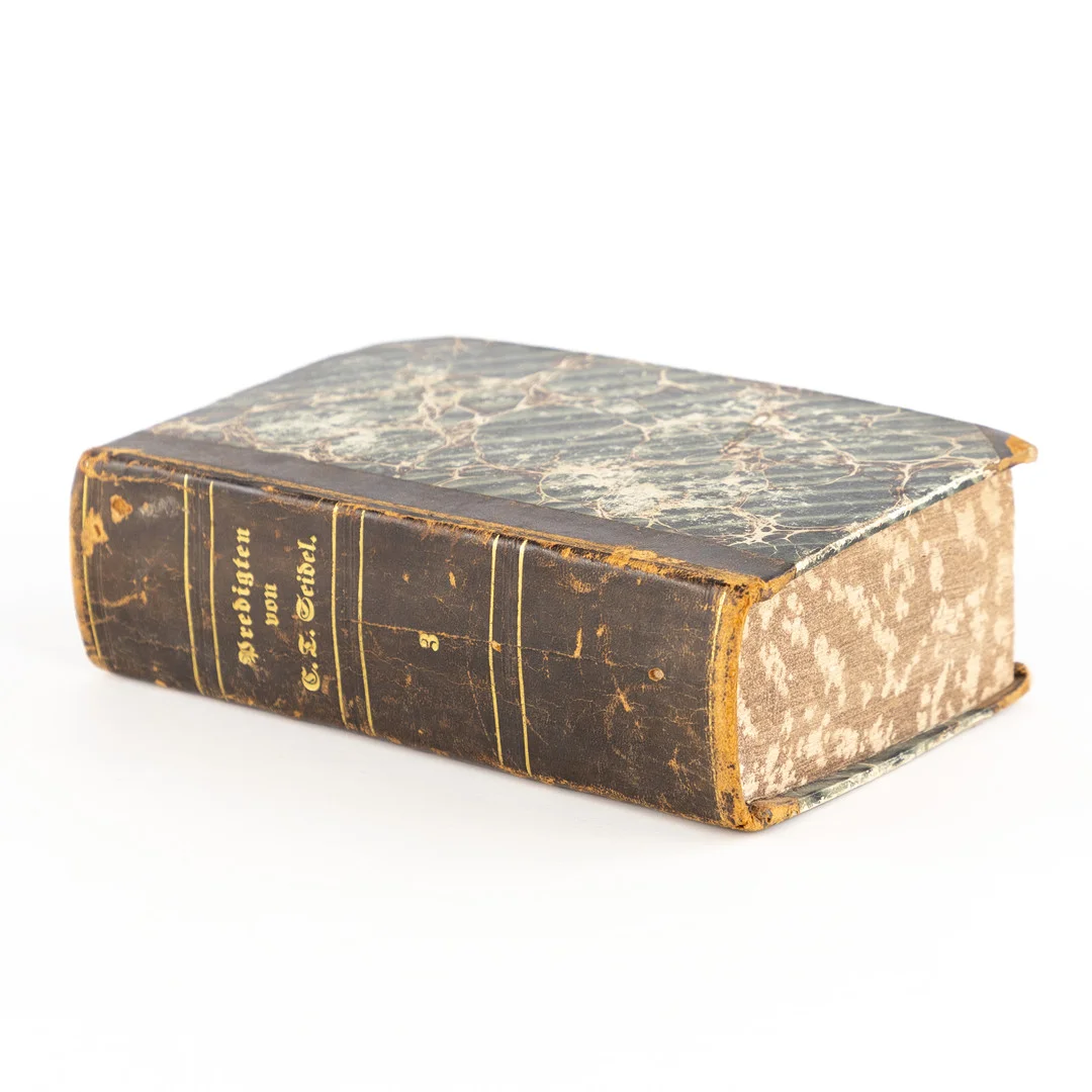 CRISTOPH TIMOTHEUS SEIDEL. Bok, "Sonn und Fast Tages Evangelien, Carl Hermann Hemmerde, 1763, Tyskland. — Books — Karljohan Auktioner