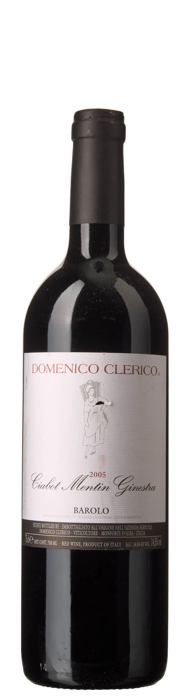 1 x Barolo Ciabot Mentin Ginestra 2005, Domenico Clerico — 1 x Barolo Ciabot Mentin Ginestra 2005, Domenico Clerico — Vin/Vin — Blomqvist