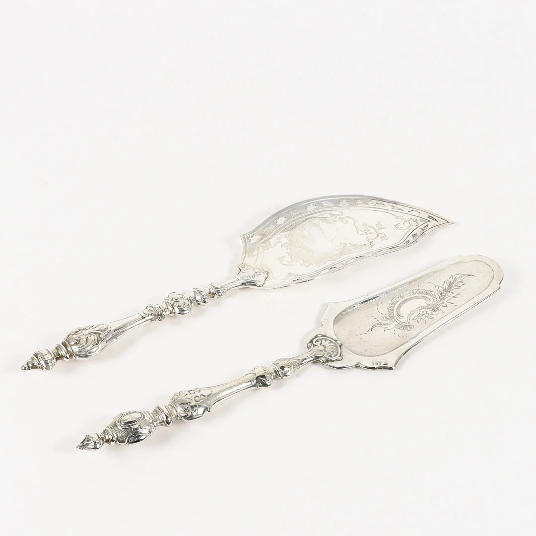 NYSILVER 2 delar. — Silver plated — Karlstad Hammarö Auktionsverk