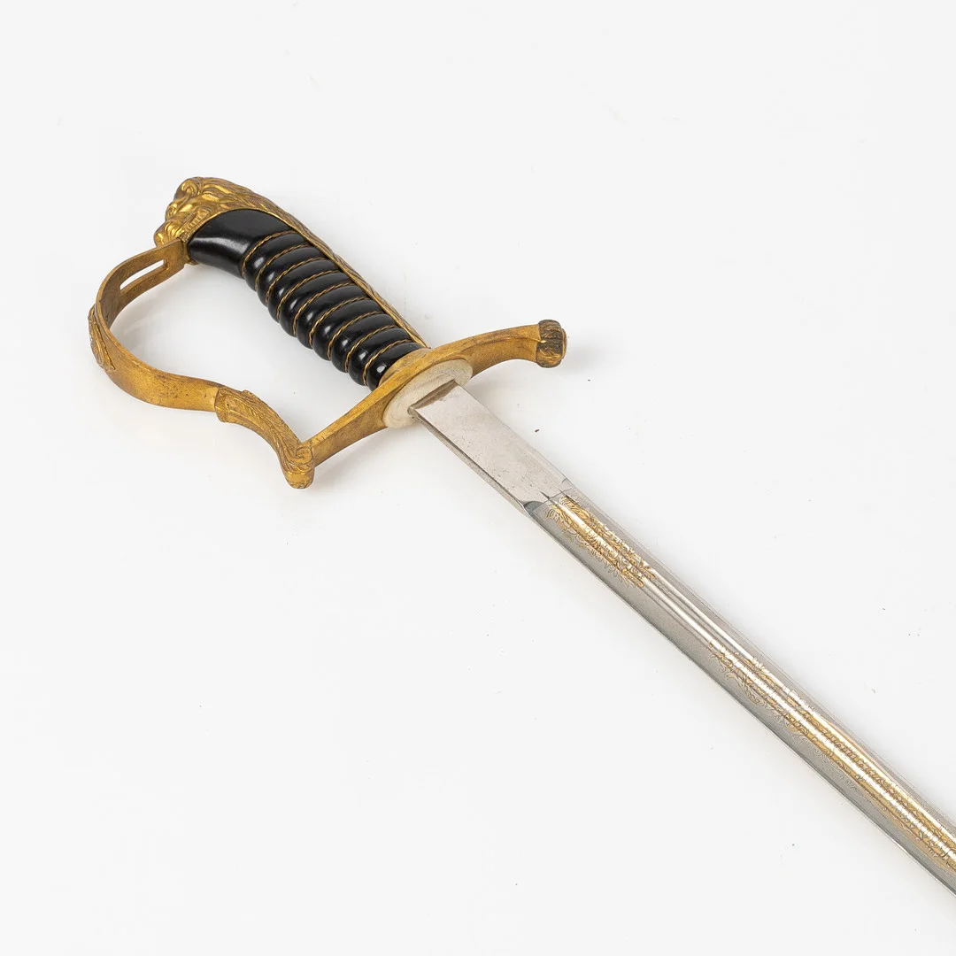 SABEL, M/1899, svensk, för officer, med balja, Carl Eikhorn Solingen. — Edged weapons — Stockholms Auktionsverk Helsingborg