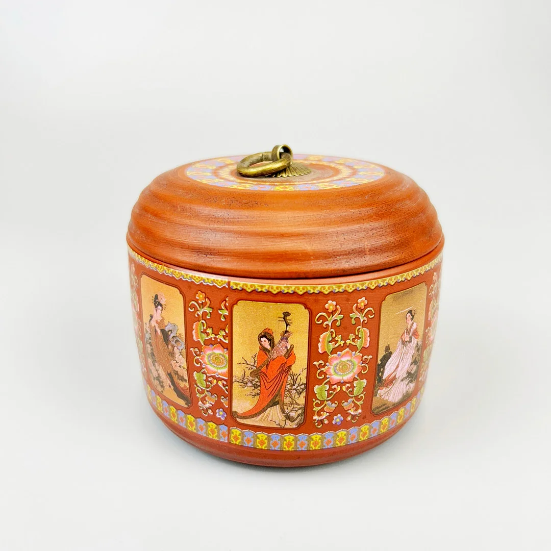 TERRACOTTA TOBACCO BOX. — Ceramics & Porcelain — Chalkwell Auctions