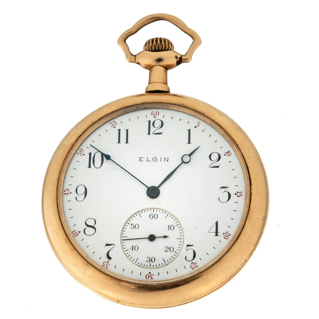 ELGIN FICKUR, mekaniskt. — Pocket & Stop Watches — Norrlands Auktionsverk
