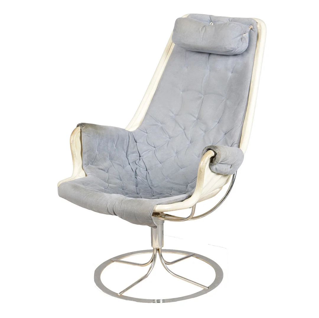 BRUNO MATHSSON (1907-1988) FOR DUX. A 'JETSON' SWIVEL CHAIR. — Armchairs & Chairs — Bishop & Miller