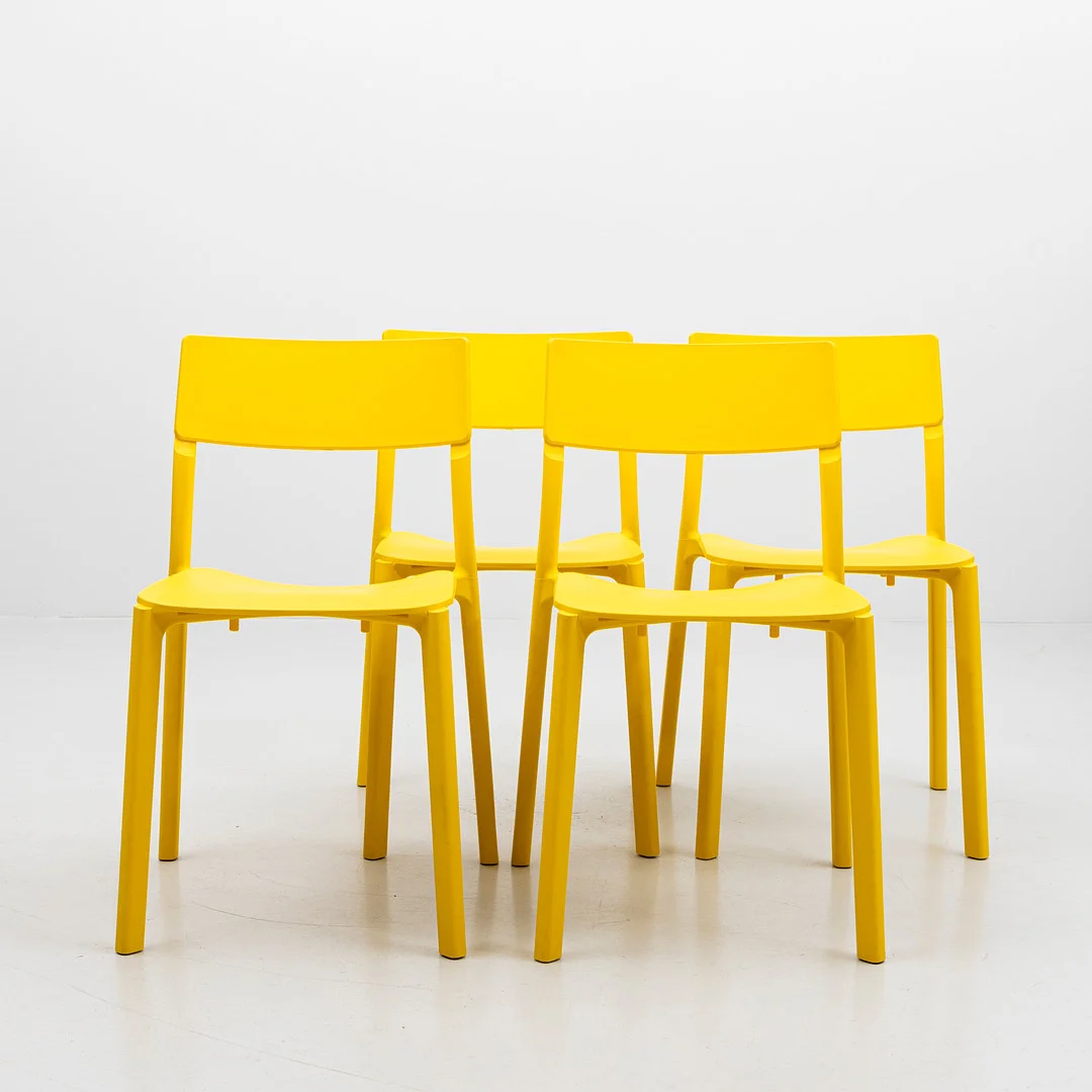 FORM US WITH LOVE. Stolar, 4 st, "Janinge", IKEA, 2010-tal. — Armchairs & Chairs — Auktionshuset Kolonn