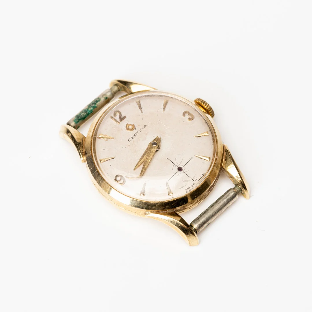 CERTINA. Armbandsur, guld, 14K, Schweiz, manuell. — Wristwatches — Auktionshuset Kolonn