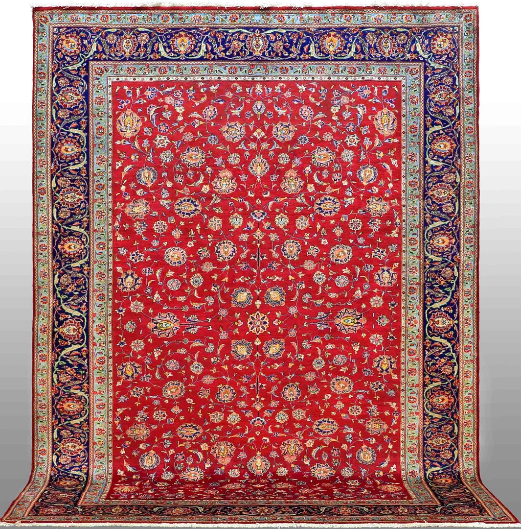 ORIENTMATTA. Keshan fine, 374 x 277 cm. — Carpets — Gomér & Andersson Norrköping