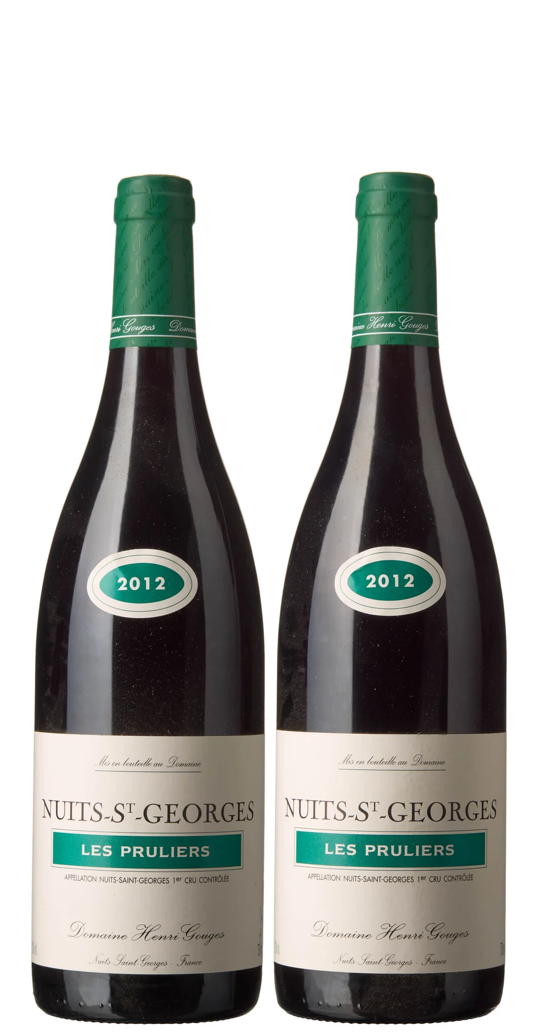 2 x Nuits-St-Georges 1er Cru Les Pruliers 2012, Henri Gouges — 2 x Nuits-St-Georges 1er Cru Les Pruliers 2012, Henri Gouges — Vin/Vin — Blomqvist