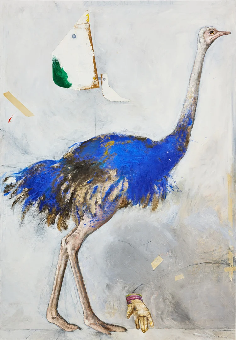 PG THELANDER. "I väntan på istiden IV". — Paintings — Stockholms Auktionsverk Fine Art