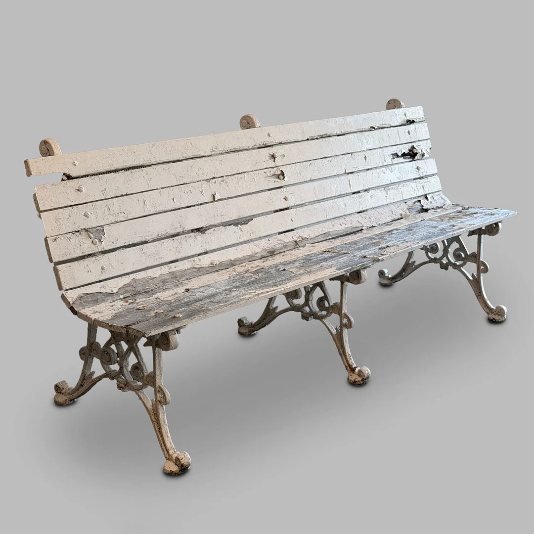 A GARDEN BENCH. — Other — Griffin’s Auctioneers