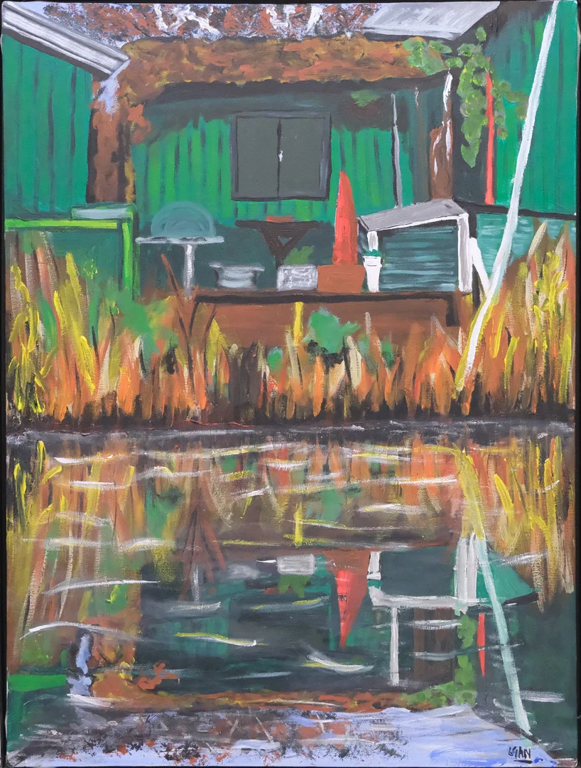 OLJA PÅ DUK. — Paintings — Björnssons Auktionskammare