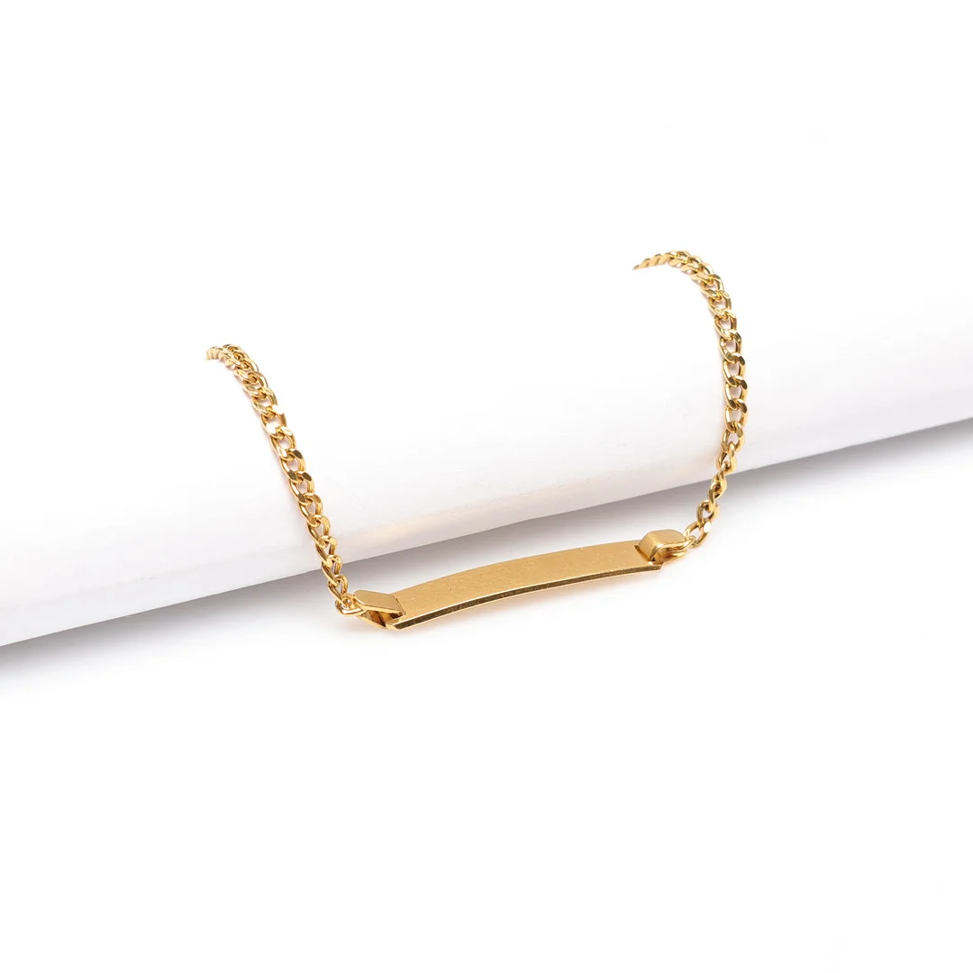 ARMBAND, 21K, Guld, vikt cirka 2,4 gram. — Bracelets — Gomér & Andersson Linköping