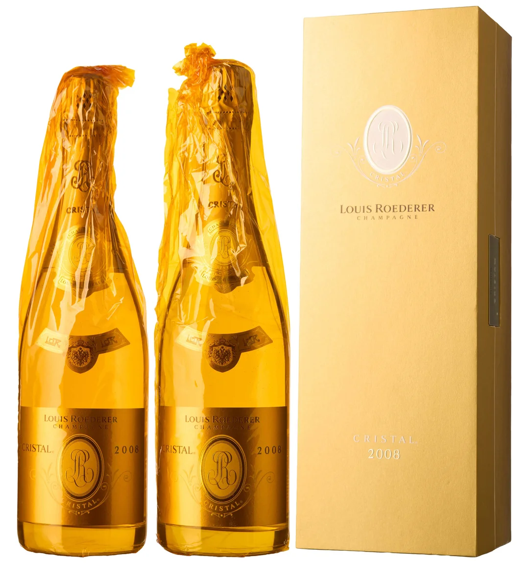 2 x Champagne Cristal Brut 2008, Louis Roederer (OCB) — 2 x Champagne Cristal Brut 2008, Louis Roederer (OCB) — Vin/Vin — Blomqvist
