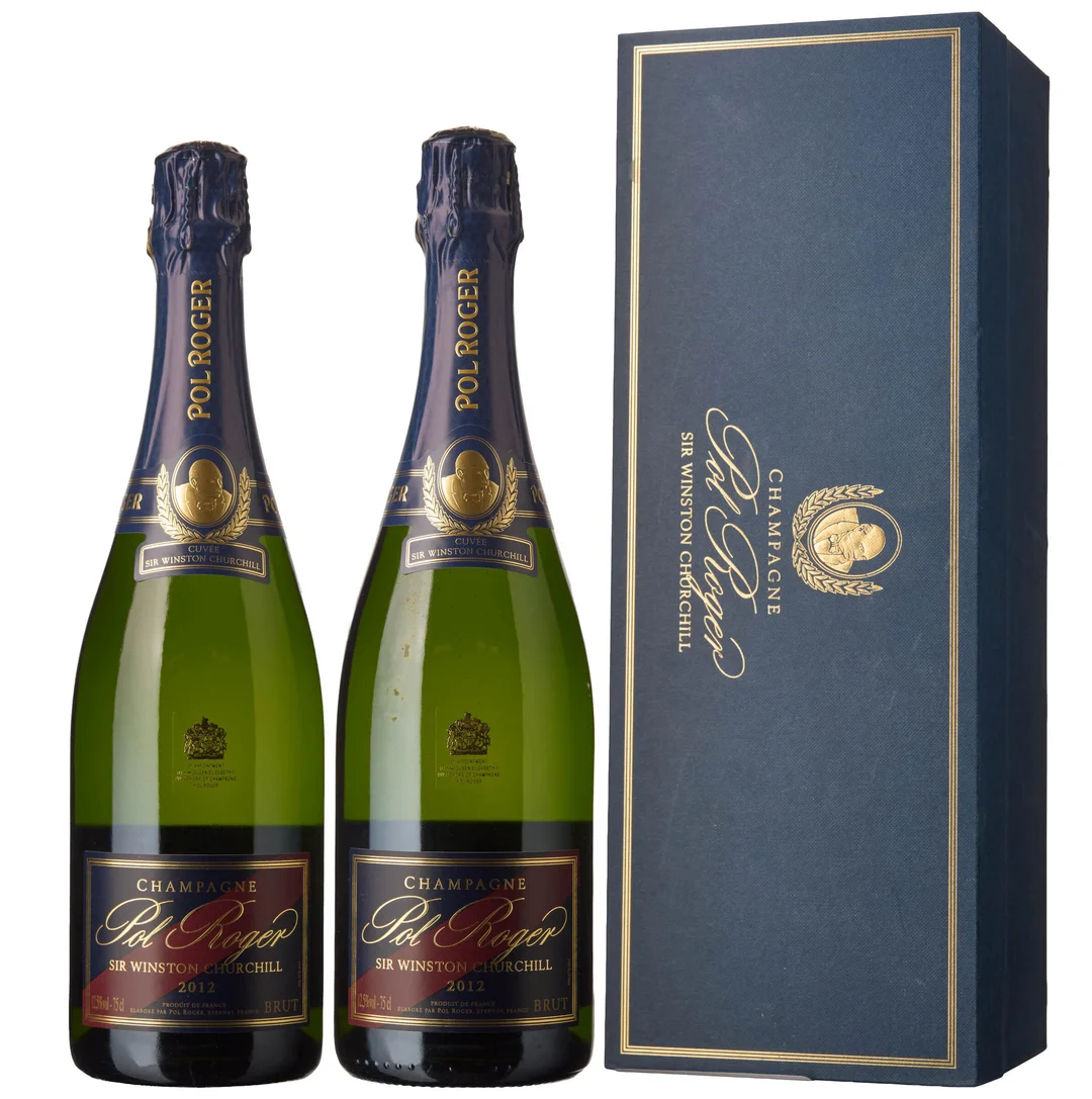 2 x Champagne Sir Winston Churchill Brut 2012, Pol Roger (OCB) — 2 x Champagne Sir Winston Churchill Brut 2012, Pol Roger (OCB) — Vin/Vin — Blomqvist