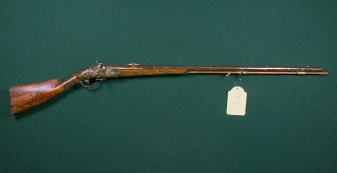 Slaglåsgevär, svenskt, sammansatt, 1800-talets första hälft. — Guns & Rifles — Mauritz Widforss