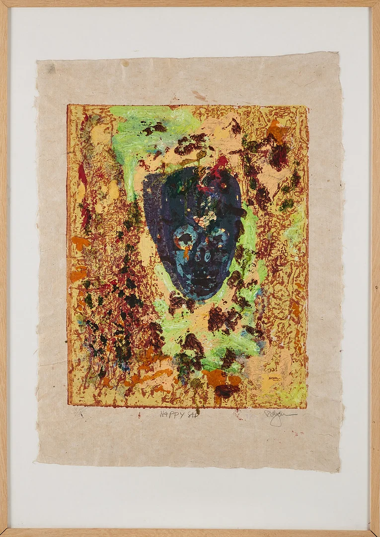 ROLF HANSON. "Happy sad". — Engravings & Prints — Stockholms Auktionsverk Magasin 5