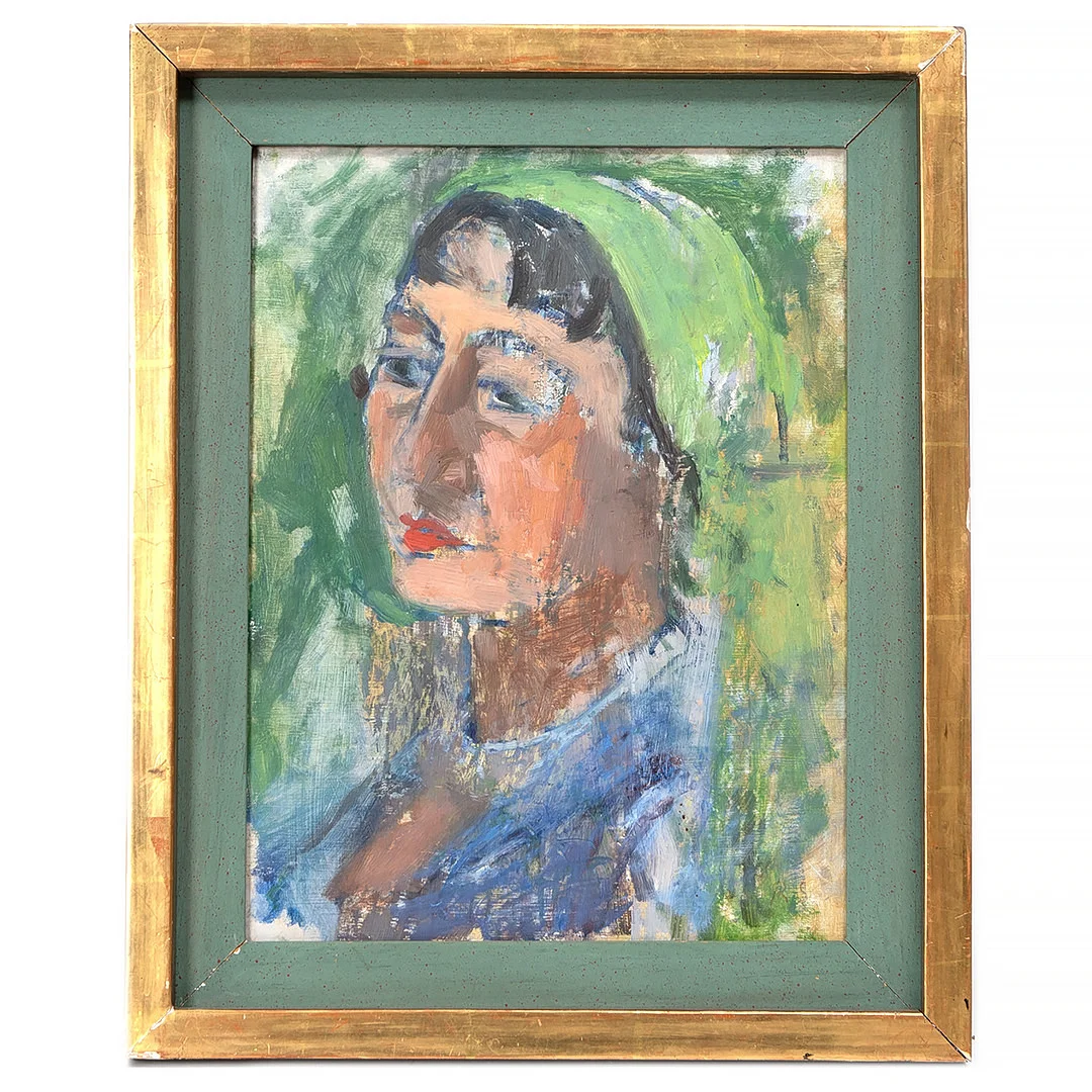RAGNAR SANDBERG. Porträtt. — Paintings — Stockholms Auktionsverk Göteborg