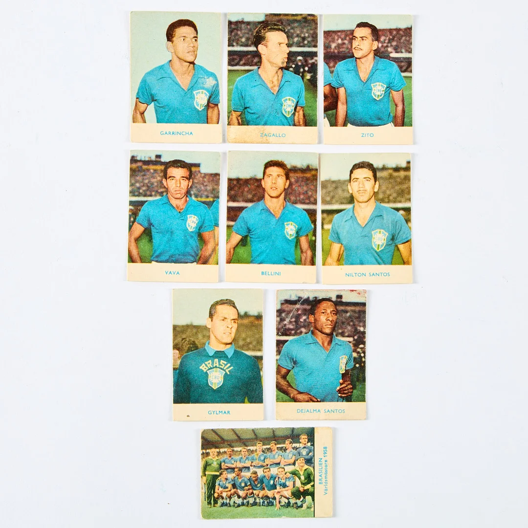 ALFA PICTURES. 9 pcs, Brazil, Alifabolaget 1958. — Miscellaneous — Uppsala Auktionskammare