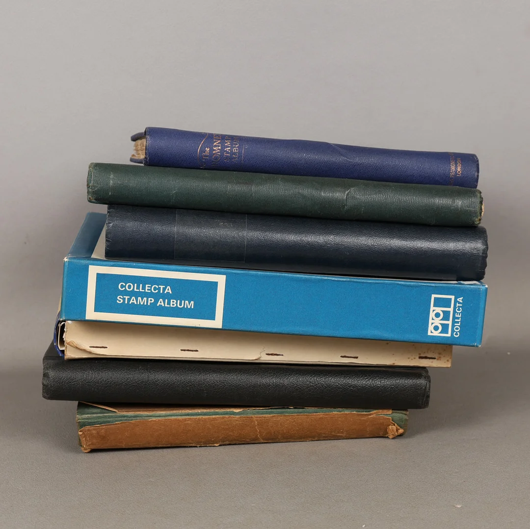 GB & WORLD STAMPS (SEVEN ALBUMS). — Stamps — Bishop & Miller
