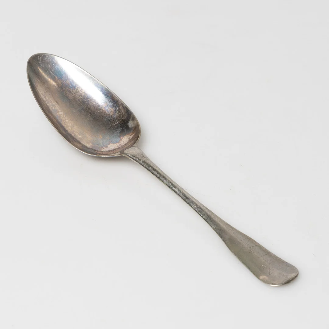 OLOF LÖFVANDER d.ä. Sked, silver, Luleå 1752-1784. — Silver — Stockholms Auktionsverk Helsingborg