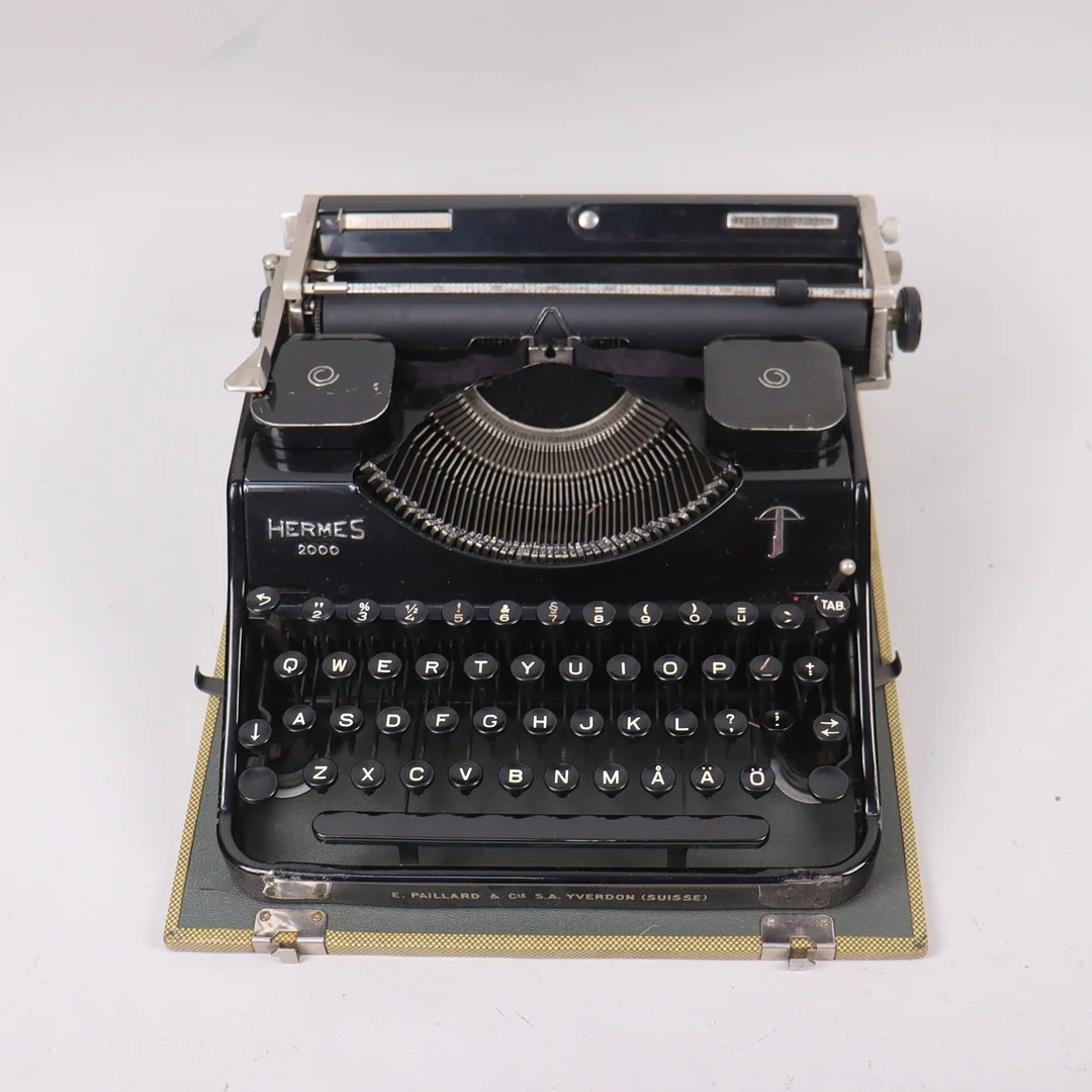 SKRIVMASKIN, Hermes 2000, 1900-talets första hälft. — Miscellaneous — Markus Auktioner