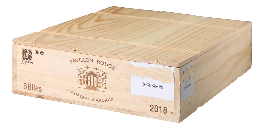 6 x Pavillon Rouge du Chateau Margaux 2018, Chateau Margaux (OWC) — 6 x Pavillon Rouge du Chateau Margaux 2018, Chateau Margaux (OWC) — Vin/Vin — Blomqvist