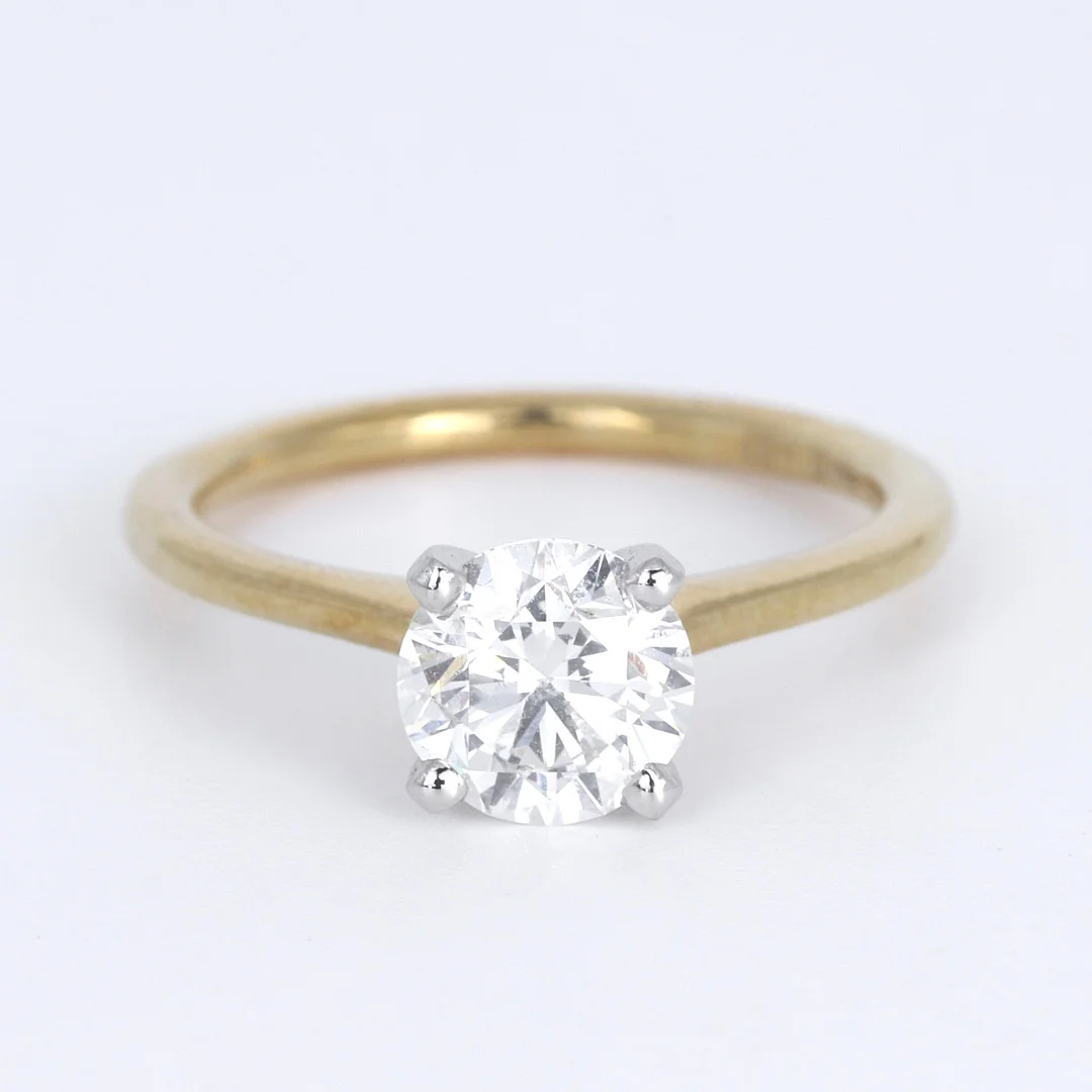 1.21CT BRILLIANT CUT SOLITAIRE. — Rings — Chalkwell Auctions