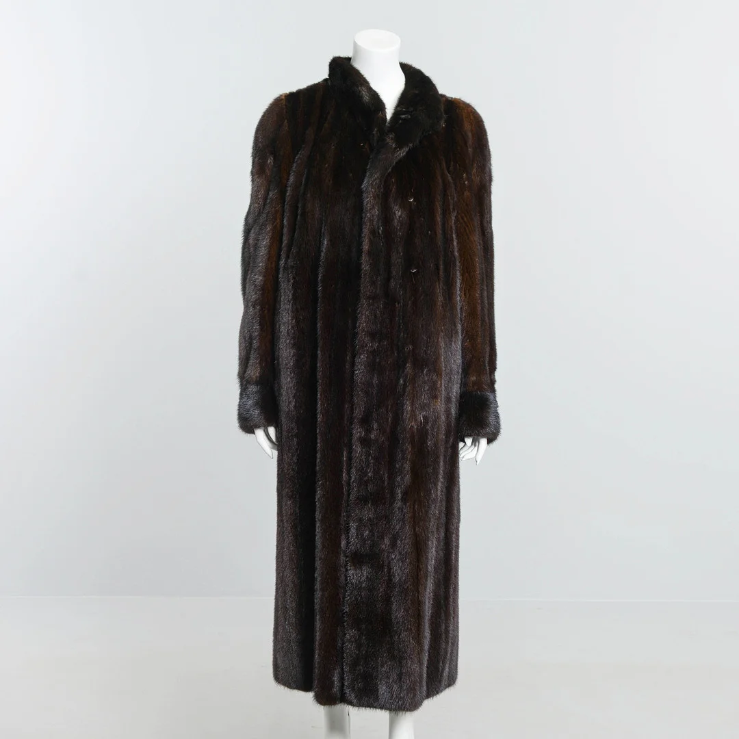 PÄLSKAPPA, helryckt mink, Rolf Malmberg, Vällingby, stlk ca 40/42. — Vintage & Designer Fashion — Formstad Auktioner