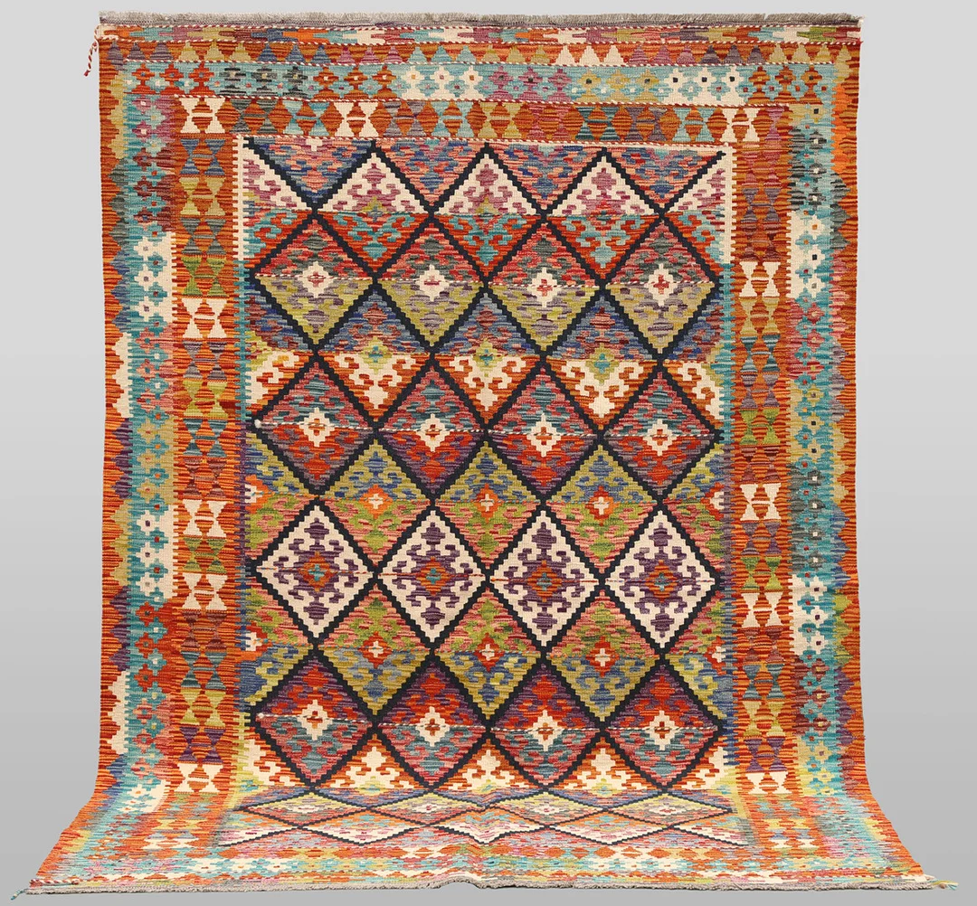 ORIENTMATTA. Kelim klassisk design, 247 x 169 cm. — Carpets — Gomér & Andersson Nyköping
