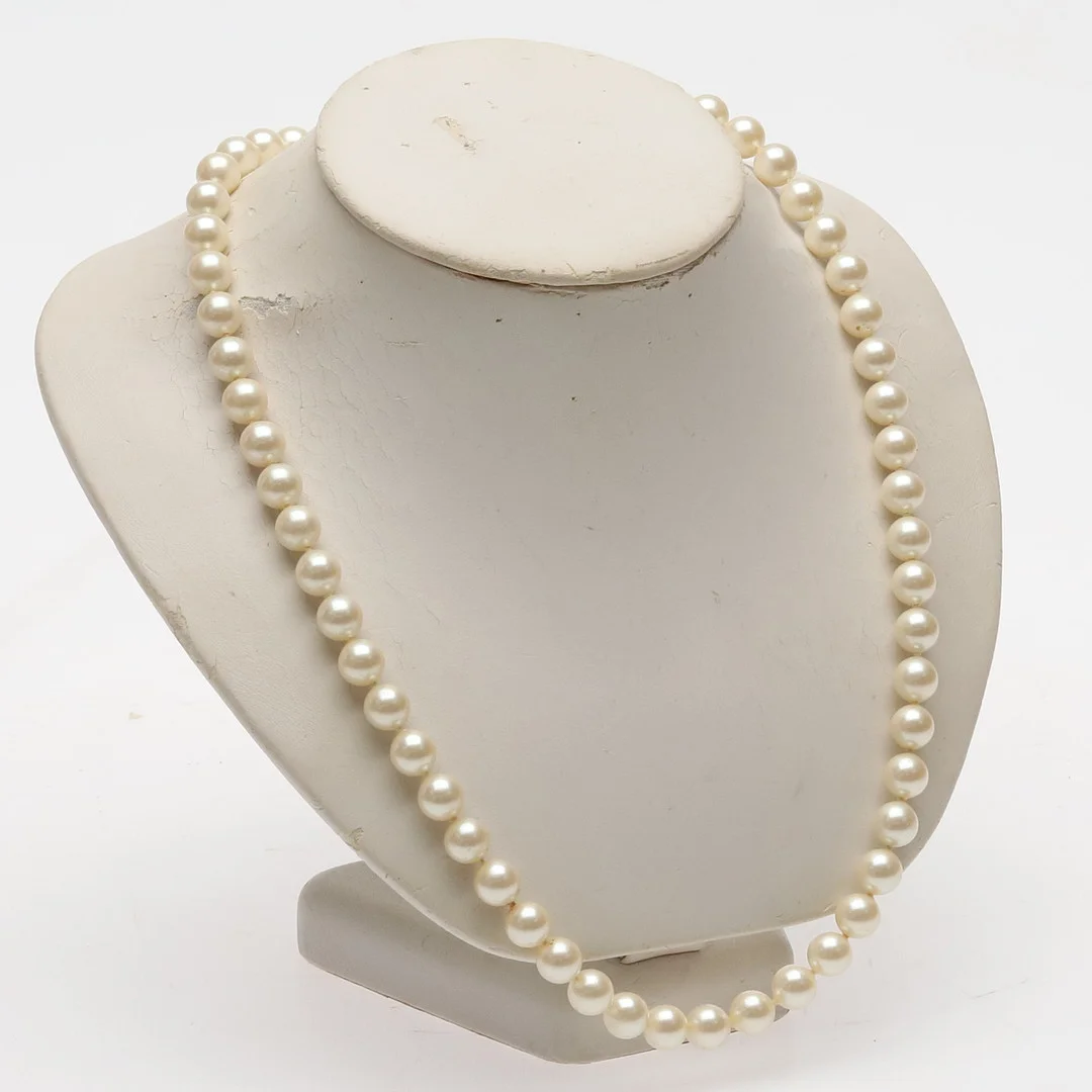 HALSBAND, silverlås från MEMA, 1900-talet. — Necklace — Örebro Stadsauktioner