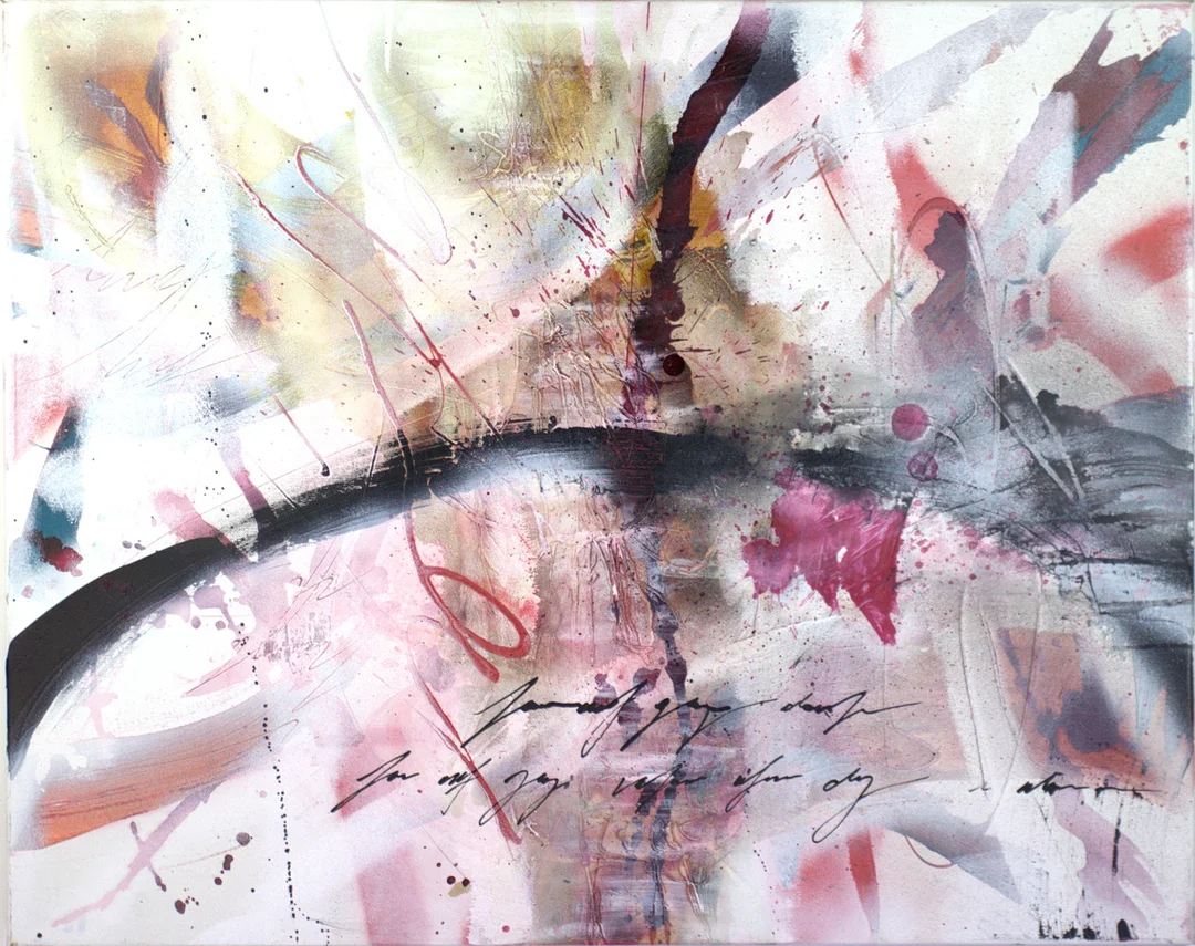 MIKAEL ALTERSTEN. Blandteknik på duk, "Day Six", signerad a tergo, 2020. — Paintings — Höganäs Auktionsverk