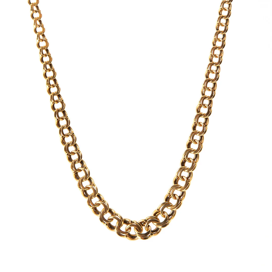 HALSBAND, 18K guld, Nils-Eric Södermark, Köping, 1991. — Necklace — Stockholms Auktionsverk Göteborg